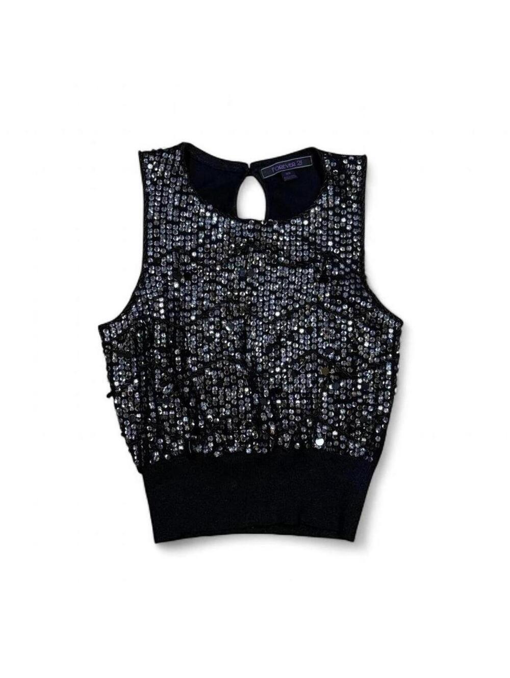 Fairy y2k vintage Forever 21 sequin top